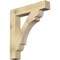 Ekena Millwork Olympic Block Rough Sawn Bracket, Douglas Fir, 6"W x 36"D x 40"H BKT06X36X40OLY05RDF - alternate 1